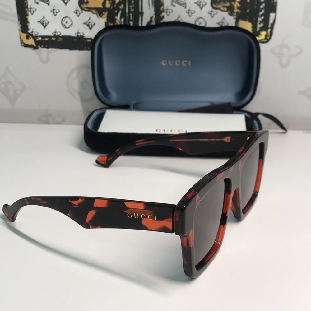 ✨ Brand New Gucci GG0962S 012 Sunglasses – Black with Grey Lenses ✨